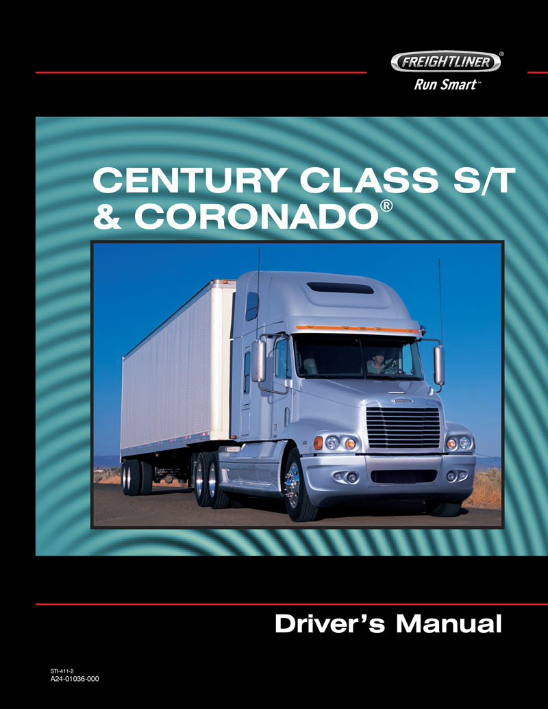 Century Class ST and Coronado Driver's Manual