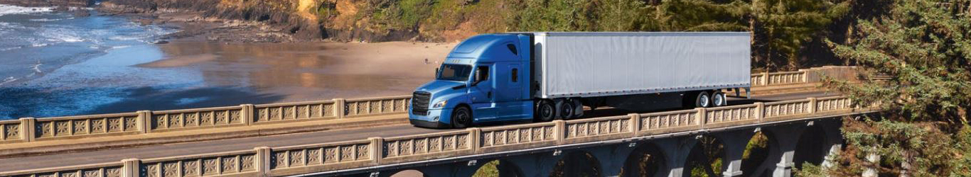 Freightliner Semi sleeper cab